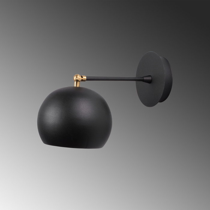 Opviq Sivani - MR - 709 Lámpara de pared negra Opviq Sivani - MR - 709 Lámpara de pared negra